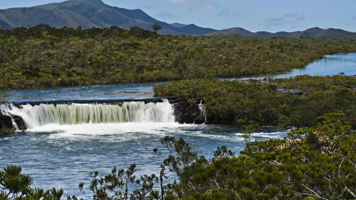 Madeleine waterfalls, New-Caledonia, Le Chélard