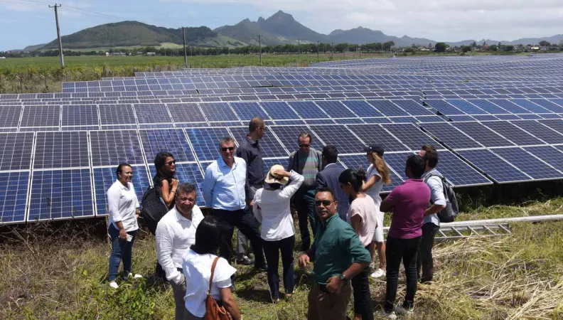 A la découverte de deux projets emblématiques de SUNREF Maurice, AFD 