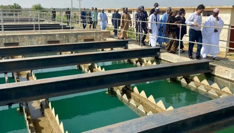 Visits afd supported urban water project in kano