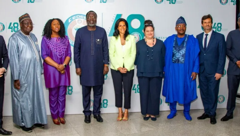 Signing of agreement afd and ECOWAS