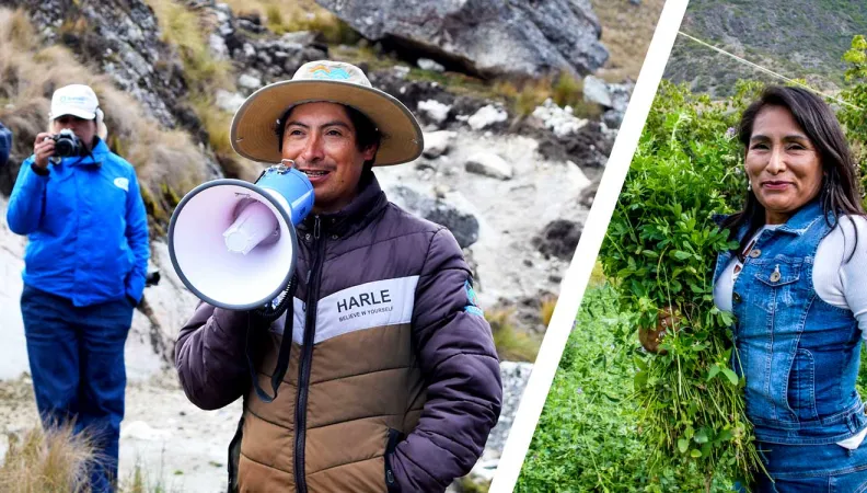 Iván Juro y Yaneth Pampas Perú