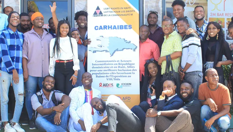 Le projet CARHAIBES vise à renforcer l’inclusion des communautés les plus touchées par le VIH dans l’accès à la prévention, aux traitements, aux droits.