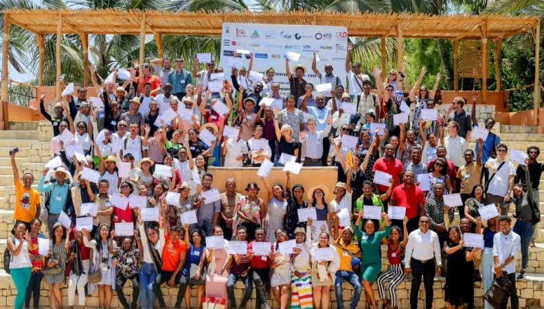 Cérémonie de clôture de l’école d’été Tany Vao 2022 à Madagascar.