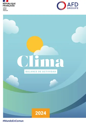 Portada del balance climático 2024